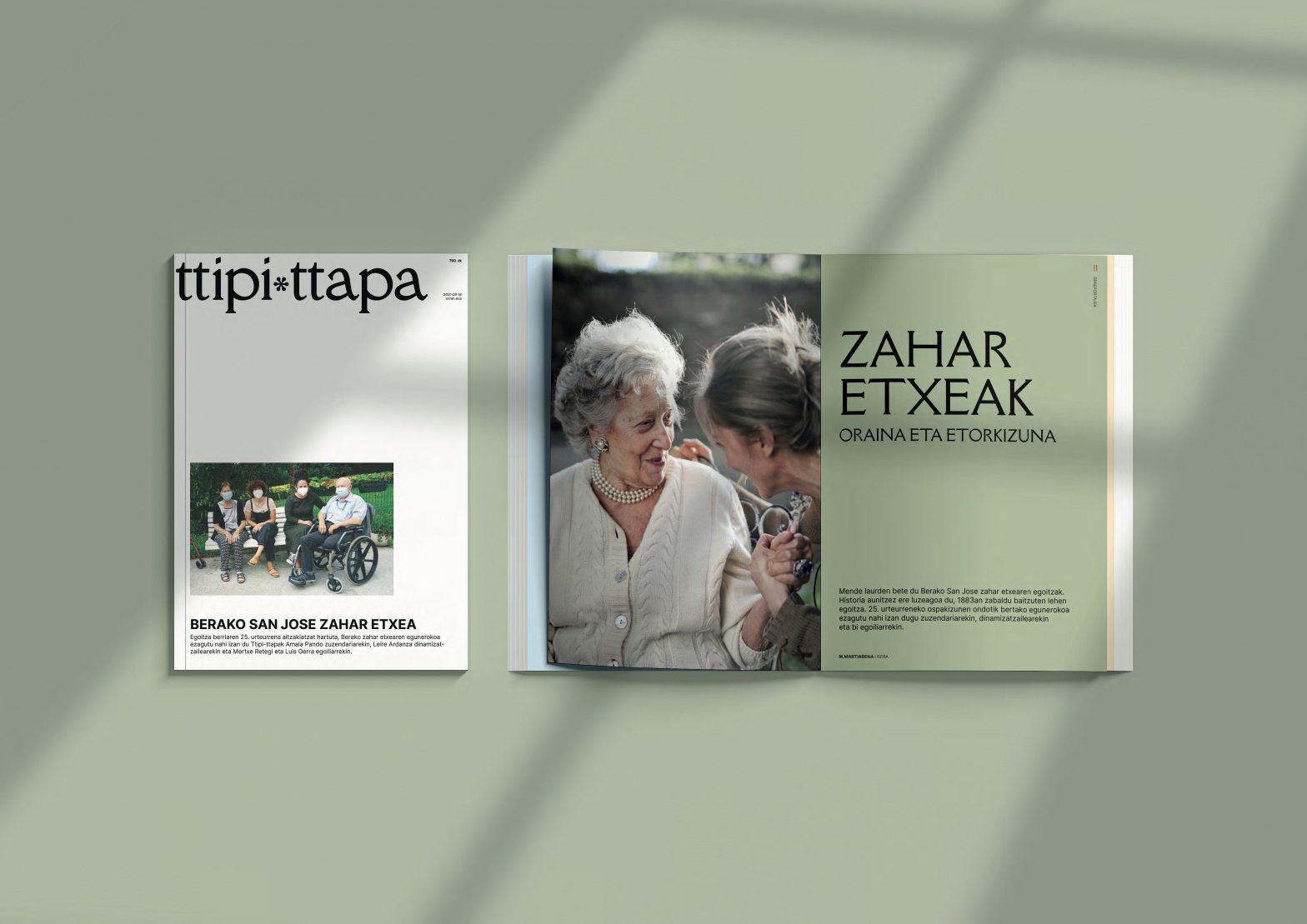 Cover and pages for new Ttipi-ttapa